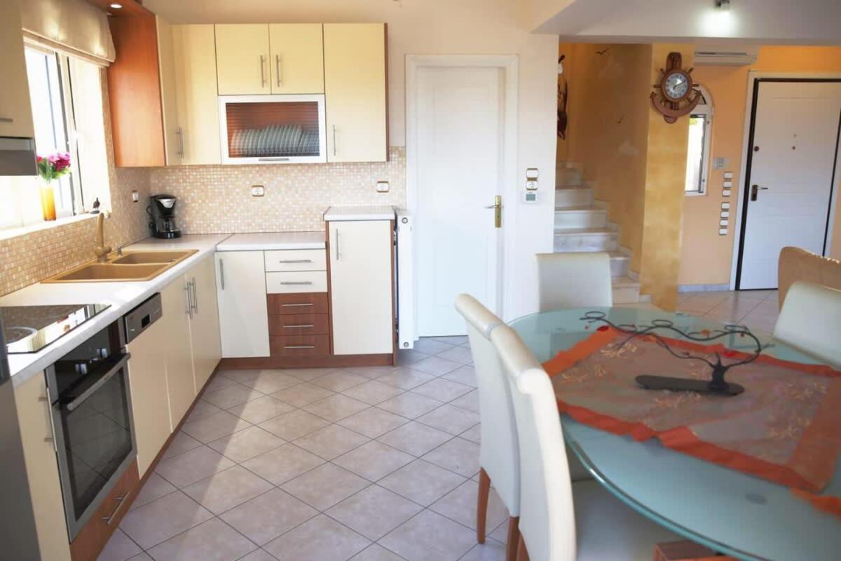 Schinias Bright Spacious Maisonette-Panoramic View Marathon  Exterior photo