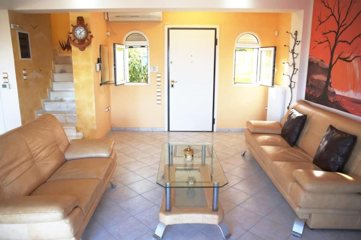 Schinias Bright Spacious Maisonette-Panoramic View Marathon  Exterior photo