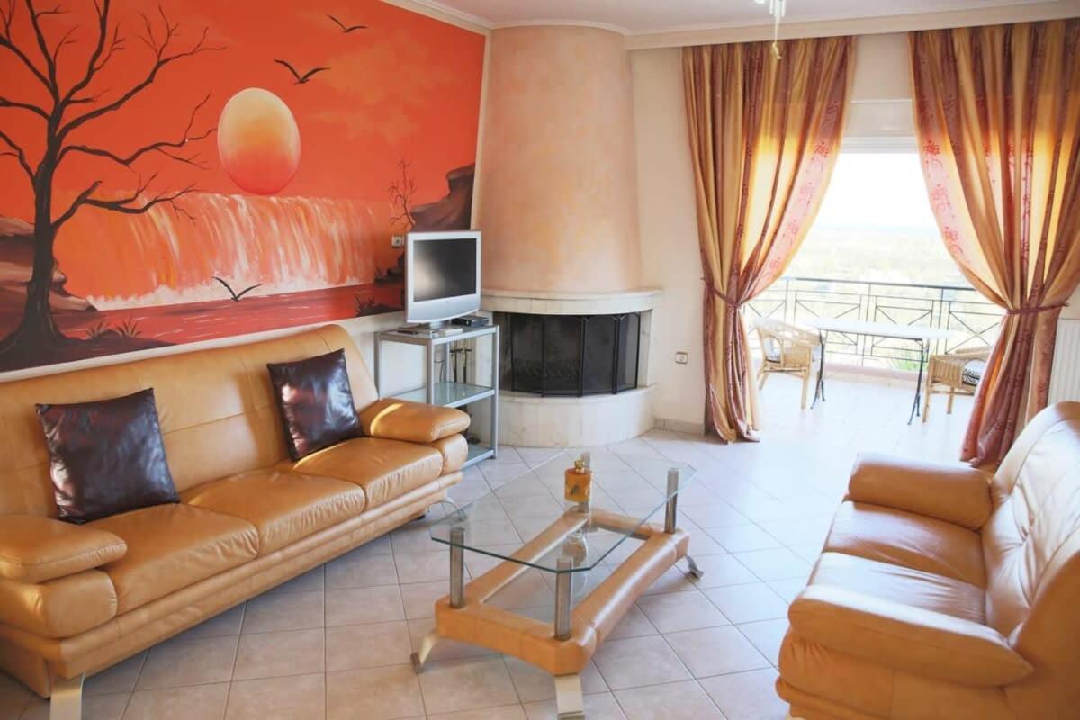Schinias Bright Spacious Maisonette-Panoramic View Marathon  Exterior photo
